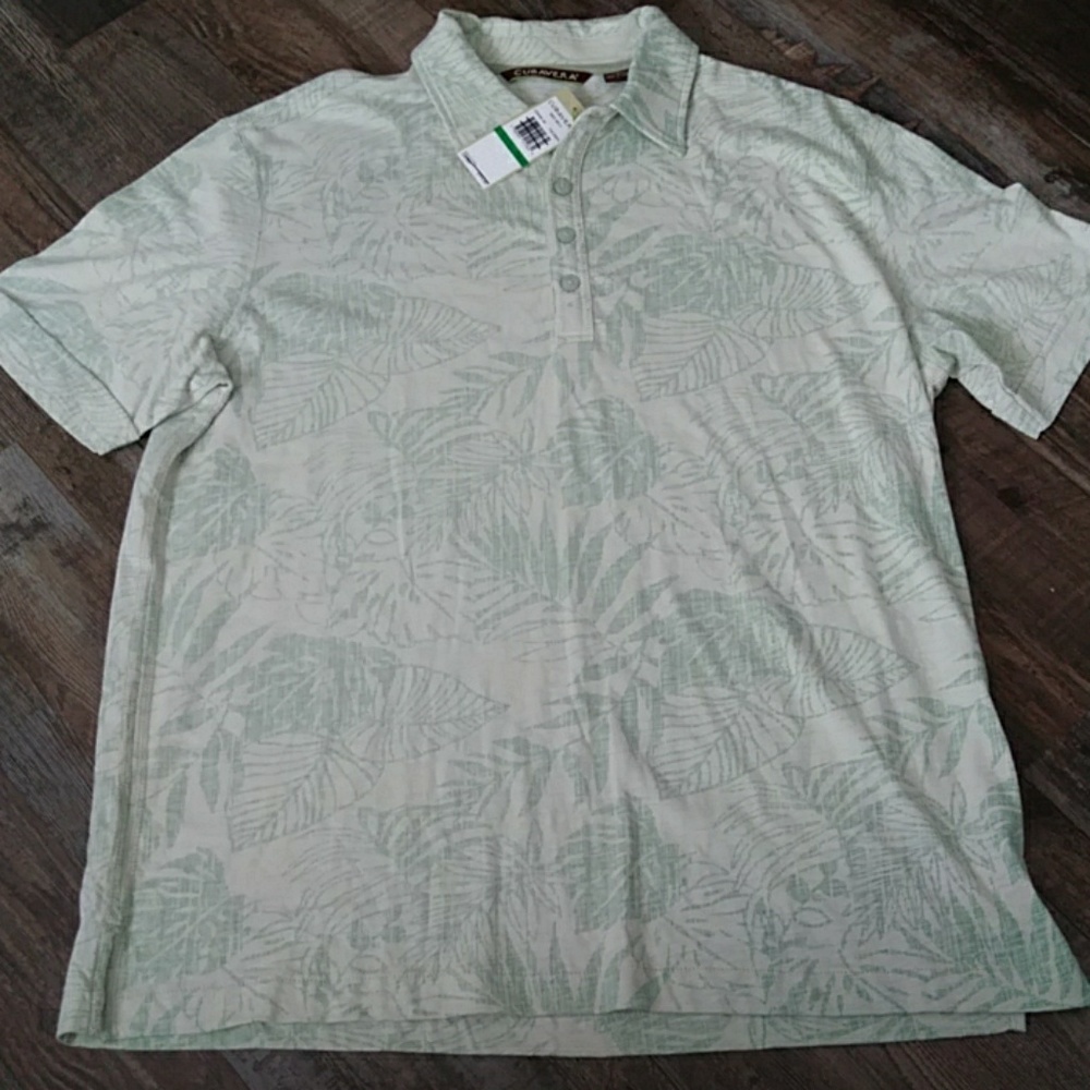 Cubavera Polo Shirt L